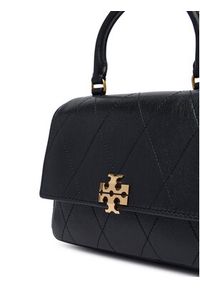 Tory Burch Torebka Charlie Quilted Mini Top Handle Chain Wallet 186032 Czarny. Kolor: czarny. Materiał: skórzane #2
