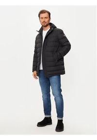 Karl Lagerfeld - KARL LAGERFELD Kurtka puchowa 505028 544593 Czarny Regular Fit. Typ kołnierza: dekolt w karo. Kolor: czarny. Materiał: syntetyk #4