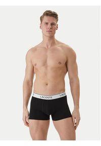 Lacoste Komplet bokserek 5H9002 Czarny. Kolor: czarny. Materiał: bawełna #7