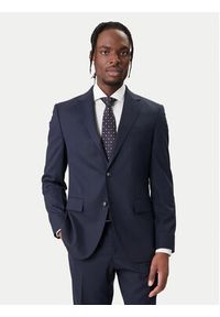 BOSS Garnitur H-Jeckson 50557261 Granatowy Regular Fit. Kolor: niebieski. Materiał: syntetyk #9
