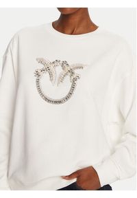 Pinko - PINKO Bluza Nelly 100534 A2RO Biały Regular Fit. Kolor: biały. Materiał: bawełna