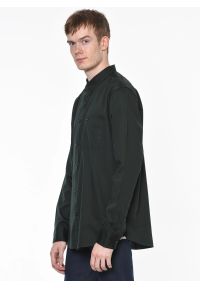 Lee - LEE BUTTON DOWN MĘSKA KOSZULA DŁUGI RĘKAW BOTTLE GREEN L880TPBB. Typ kołnierza: button down. Długość rękawa: długi rękaw. Długość: długie #4