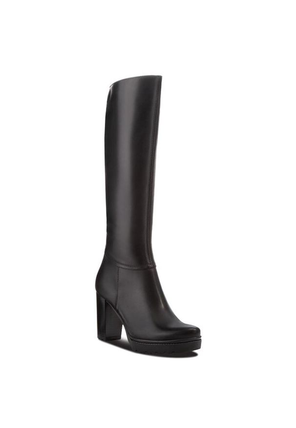 Lasocki Kozaki KAMELIA-10 Czarny. Kolor: czarny. Materiał: skóra