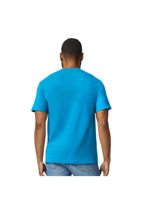 GILDAN - Koszulka Unisex Dla Dorosłych Softstyle Midweight. Kolor: wielokolorowy, niebieski, szary