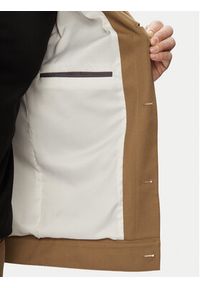 Hugo - HUGO Kurtka przejściowa Juliano243F1 50555258 Beżowy Slim Fit. Kolor: beżowy. Materiał: syntetyk #5