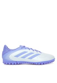 Adidas - adidas Buty do piłki nożnej Copa Pure 3 Club Turf IE1170 Niebieski. Kolor: niebieski. Materiał: skóra