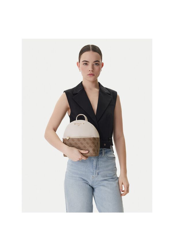 Plecak Guess. Kolor: beżowy