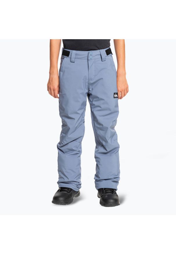 Spodnie snowboardowe dziecięce Quiksilver Estate. Kolor: niebieski. Sezon: zima. Sport: snowboard