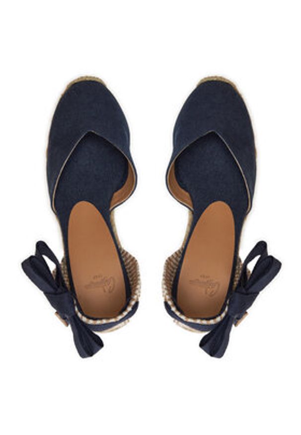 Castañer Espadryle Chiara/8/002 021669 Niebieski. Kolor: niebieski. Materiał: materiał
