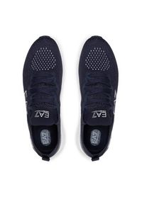 EA7 Emporio Armani Sneakersy X8X095 XK240 N527 Granatowy. Kolor: niebieski. Materiał: materiał