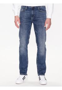 Lindbergh Jeansy 30-050002DAW Niebieski Slim Fit. Kolor: niebieski