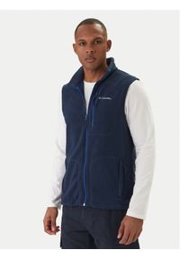 columbia - Columbia Kamizelka Fast Trek™ 1460001 Granatowy Regular Fit. Kolor: niebieski. Materiał: syntetyk #1