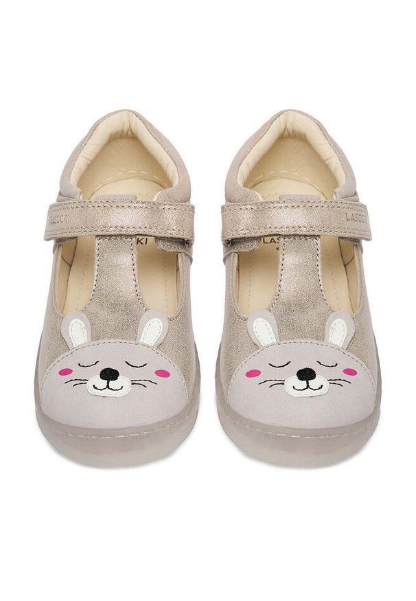 Baleriny Lasocki Kids. Kolor: srebrny