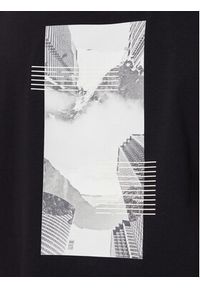 BOSS T-Shirt Stripe Zone 50548093 Czarny Relaxed Fit. Kolor: czarny. Materiał: bawełna #3