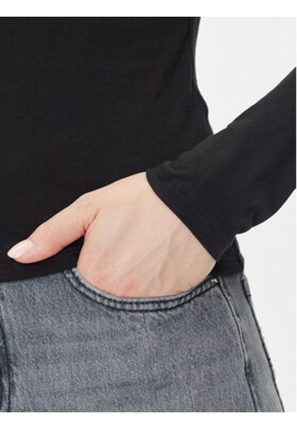 GAP - Gap Bluzka 637795-00 Czarny Regular Fit. Kolor: czarny. Materiał: bawełna