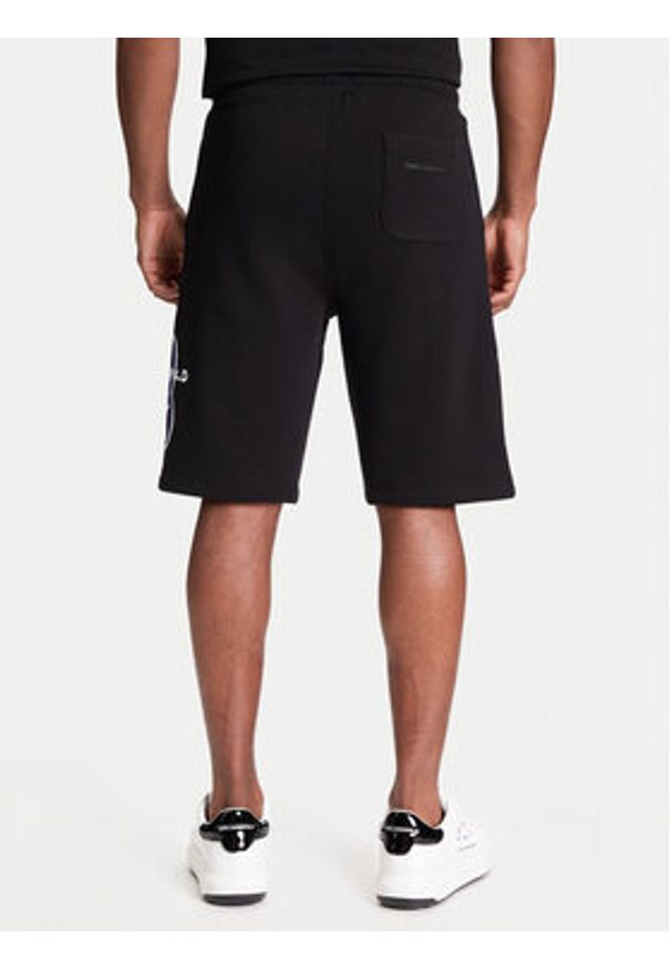 Karl Lagerfeld - KARL LAGERFELD Szorty sportowe 705114 553904 Czarny Loose Fit. Kolor: czarny. Materiał: bawełna. Styl: sportowy