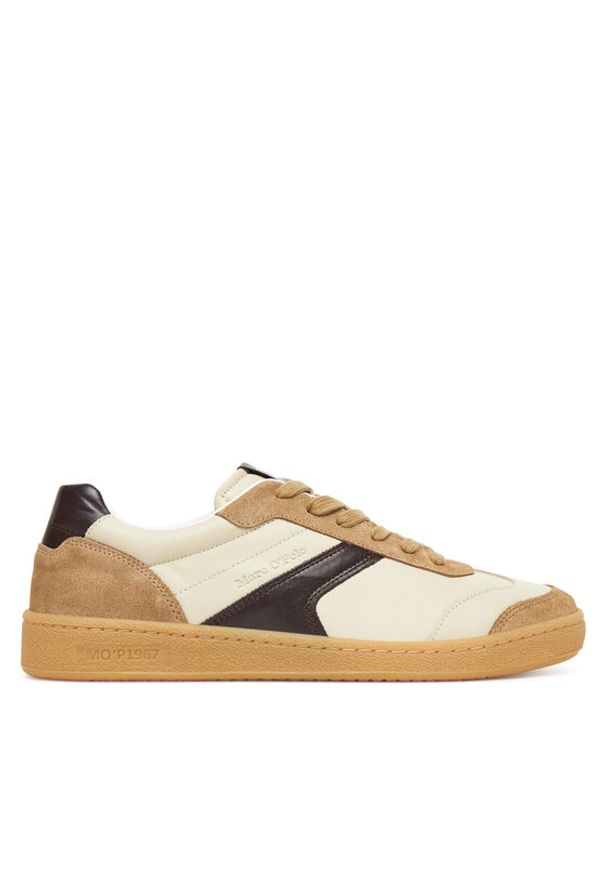 Marc O'Polo Sneakersy 507 26263501 100 Beżowy. Kolor: beżowy. Materiał: skóra