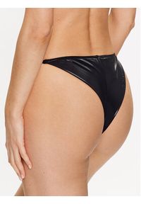 Calvin Klein Swimwear Dół od bikini KW0KW02202 Czarny. Kolor: czarny. Materiał: syntetyk