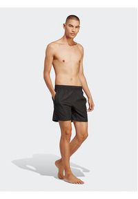 Adidas - adidas Szorty kąpielowe Originals Essentials Solid Swim Shorts HT4411 Czarny Regular Fit. Kolor: czarny. Materiał: syntetyk #6