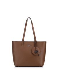 Wittchen - Torebka shopperka ze skóry naturalnej z etui i breloczkiem brązowa. Kolor: brązowy. Dodatki: z breloczkiem. Materiał: skórzane. Rozmiar: duże. Styl: elegancki #2