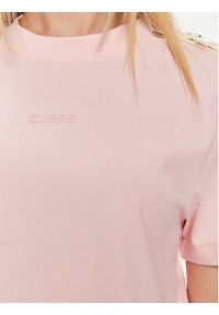 Guess T-Shirt V3RI08 I3Z14 Różowy Regular Fit. Kolor: różowy