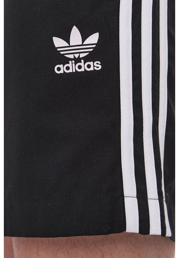 adidas Originals - Szorty kąpielowe. Kolor: czarny