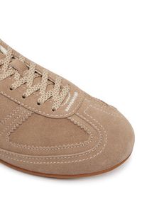 Hugo - HUGO Sneakersy Mystie 50563530 Brązowy. Kolor: brązowy. Materiał: skóra, zamsz #5