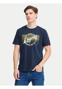 Blend T-Shirt 20717959 Granatowy Regular Fit. Kolor: niebieski. Materiał: bawełna #1