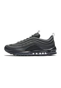 Buty do chodzenia męskie Nike Air Max 97. Zapięcie: sznurówki. Kolor: czarny, wielokolorowy. Materiał: skóra, syntetyk, tkanina, materiał. Szerokość cholewki: normalna. Model: Nike Air Max. Sport: turystyka piesza