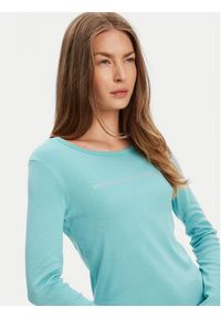 United Colors of Benetton - United Colors Of Benetton Bluzka 3GA2E16G0 Zielony Regular Fit. Kolor: zielony. Materiał: bawełna #5