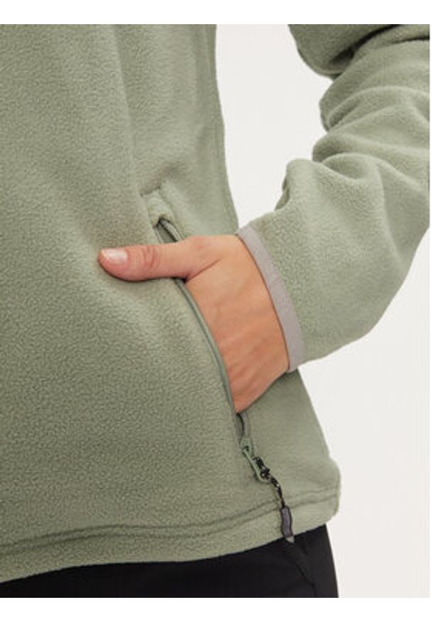 Whistler Polar Cocoon W Fleece W211201 Zielony Regular Fit. Kolor: zielony. Materiał: syntetyk