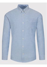Jack & Jones Koszula Brook Oxford 12192150 Niebieski Slim Fit. Kolor: niebieski. Materiał: bawełna #4