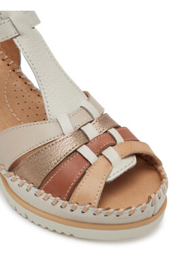 Pikolinos Sandały W3Z-1836C1 Biały. Kolor: biały. Materiał: skóra