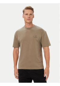 C.P. Company T-Shirt 21CMTS135A005100W Beżowy Regular Fit. Kolor: beżowy. Materiał: bawełna #3