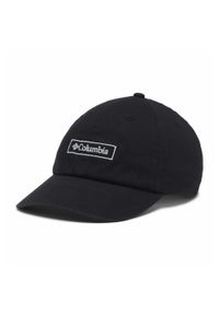 columbia - Czapka z daszkiem męska Columbia Logo Dad Cap. Kolor: czarny. Materiał: bawełna, elastan