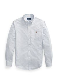 Polo Ralph Lauren Koszula Core Replen 710549084 Niebieski Slim Fit. Typ kołnierza: polo. Kolor: niebieski. Materiał: bawełna #4