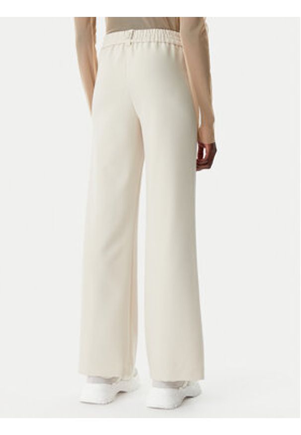 Patrizia Pepe Spodnie materiałowe 8P0709/A533-B814 Beżowy Regular Fit. Kolor: beżowy. Materiał: syntetyk