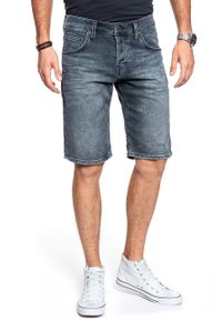 Mustang - SPODENKI MUSTANG Chicago Short 1009176 5000 923 923. Materiał: jeans #6