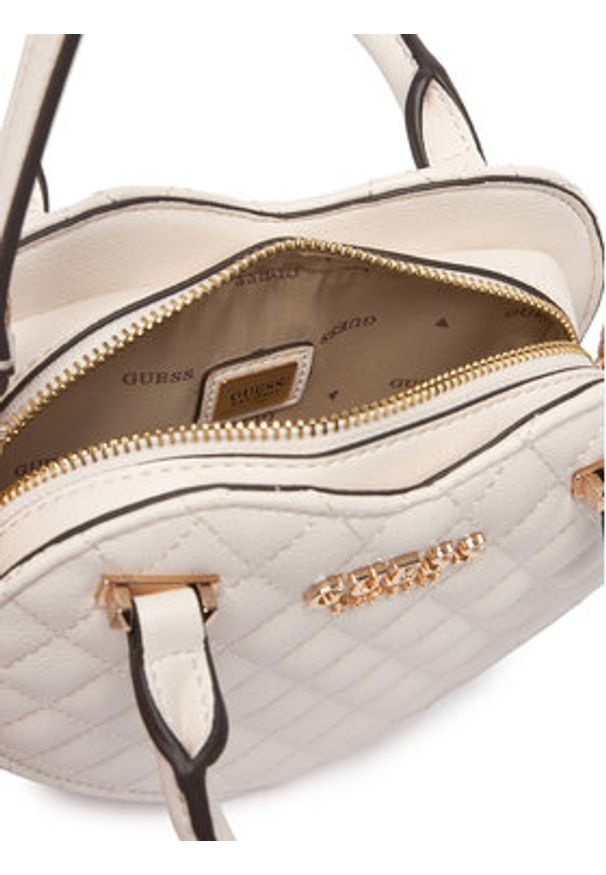 Guess Torebka HWQG98 94770 Biały. Kolor: biały. Materiał: skórzane