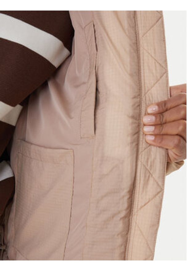 Tommy Jeans Kurtka zimowa DW0DW21625 Beżowy Regular Fit. Kolor: beżowy. Materiał: syntetyk. Sezon: zima