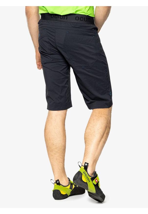 OCUN - Spodenki wspinaczkowe męskie Ocun Mania Eco Shorts. Kolor: niebieski. Długość: krótkie. Sezon: lato