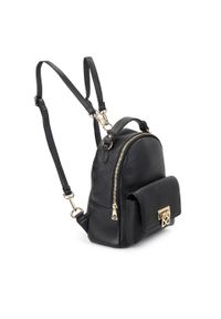 Kazar - Uniwersalny skórzany plecak z odpinanymi szelkami 2w1. Kolor: czarny. Materiał: skóra #4