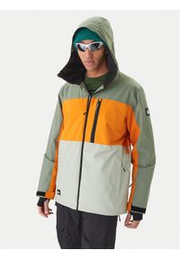 Quiksilver Kurtka snowboardowa Sycamore EQYTJ03457 Zielony Modern Fit. Kolor: zielony. Materiał: syntetyk. Sport: snowboard #1