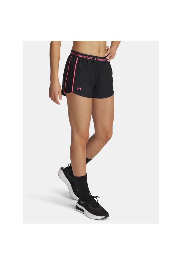 Spodenki damskie Under Armour Tech Play Up. Kolor: czarny. Sport: bieganie