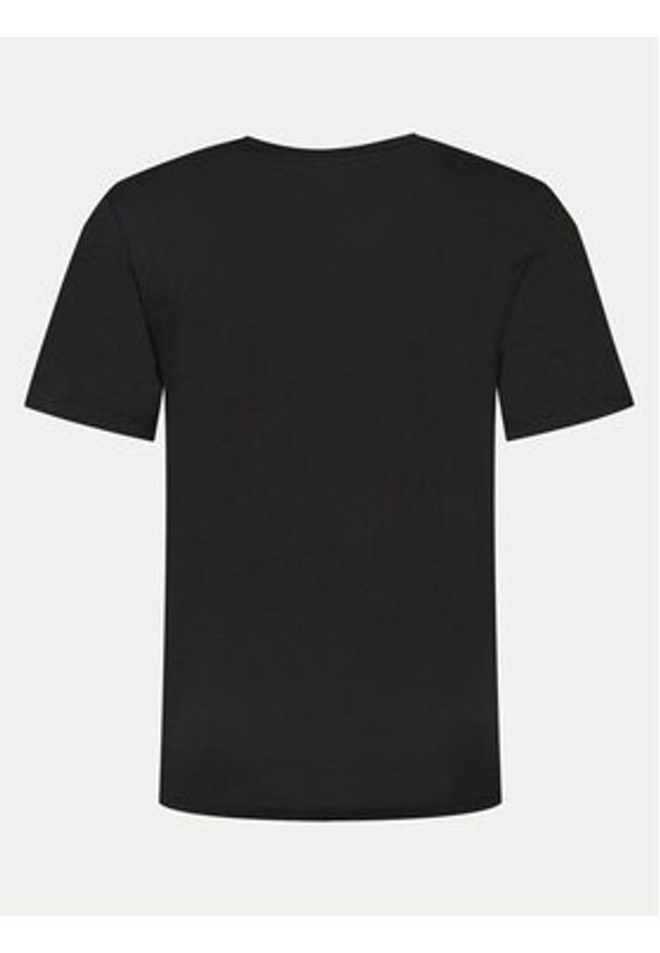Armani Exchange T-Shirt 8NZT76 Z8H4Z 1200 Czarny Regular Fit. Kolor: czarny. Materiał: bawełna