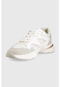 Aldo buty Luno kolor biały. Nosek buta: okrągły. Zapięcie: sznurówki. Kolor: biały. Materiał: guma #2