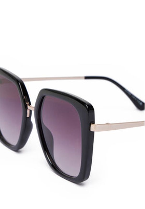 Jenny - JENNY Okulary przeciwsłoneczne 4WF-021-SS25 Czarny. Kolor: czarny
