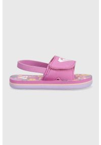 Roxy sandały kolor fioletowy. Kolor: fioletowy