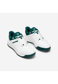 INESIS - Buty do golfa wodoodporne MW500. Kolor: zielony, biały, wielokolorowy. Materiał: kauczuk. Szerokość cholewki: normalna. Sport: golf
