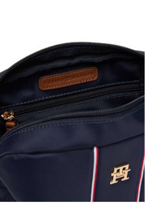 TOMMY HILFIGER - Tommy Hilfiger Torebka Popette Camera Bag Corp AW0AW17710 Granatowy. Kolor: niebieski